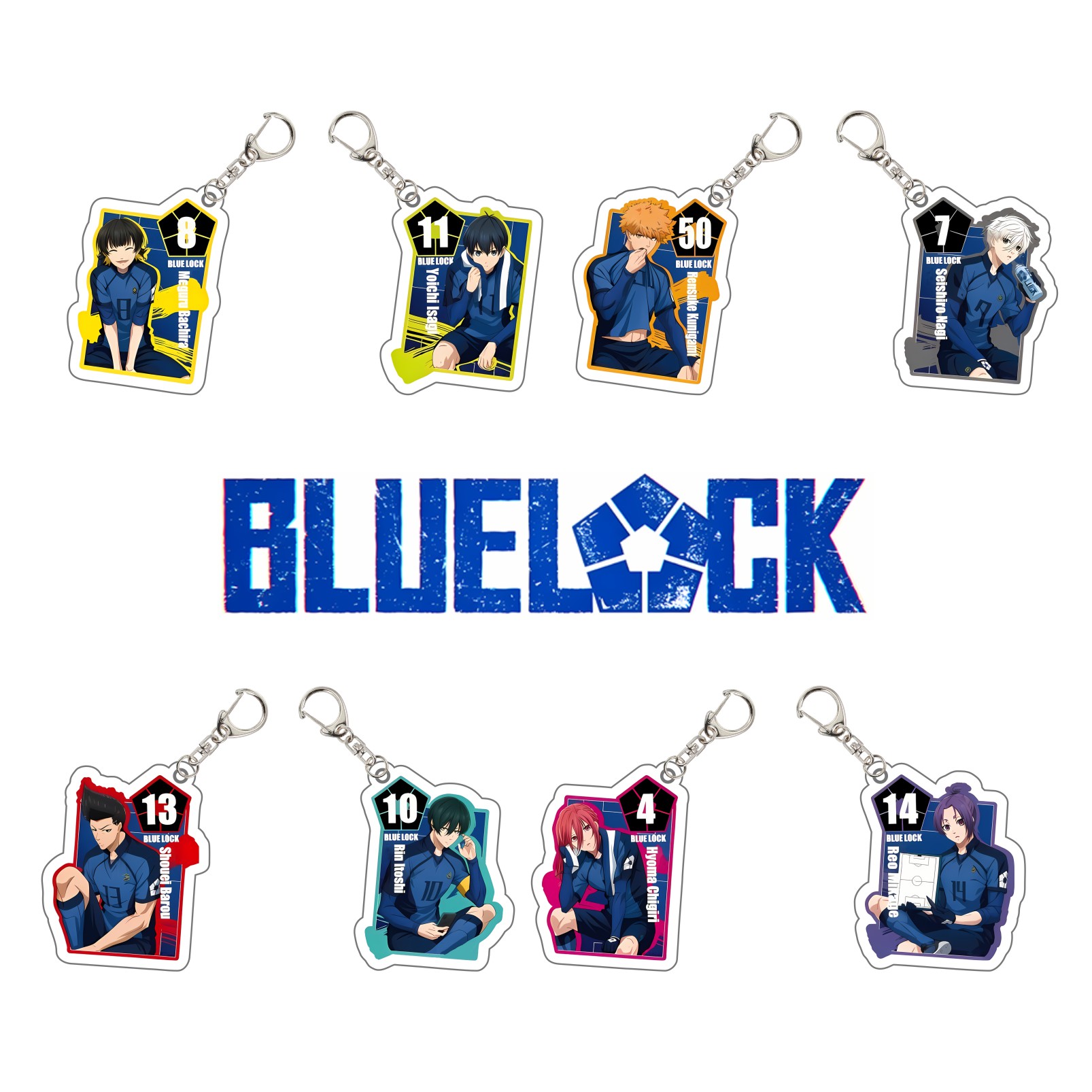 Football Anime Blue Lock Acryl - огляд і ціна Chain Lock Combination