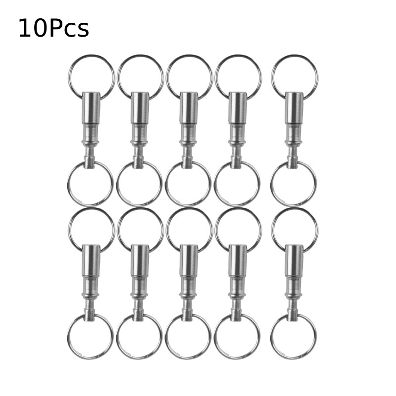 10pcs Dual Detachable Keychain - огляд і ціна Chain Lock Combination