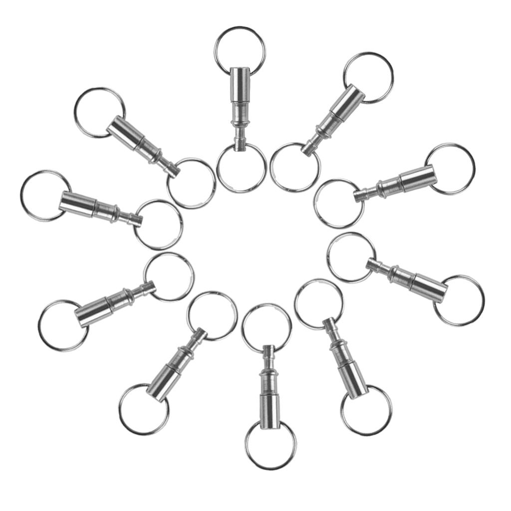 10pcs Dual Detachable Keychain - огляд і ціна Chain Lock Combination