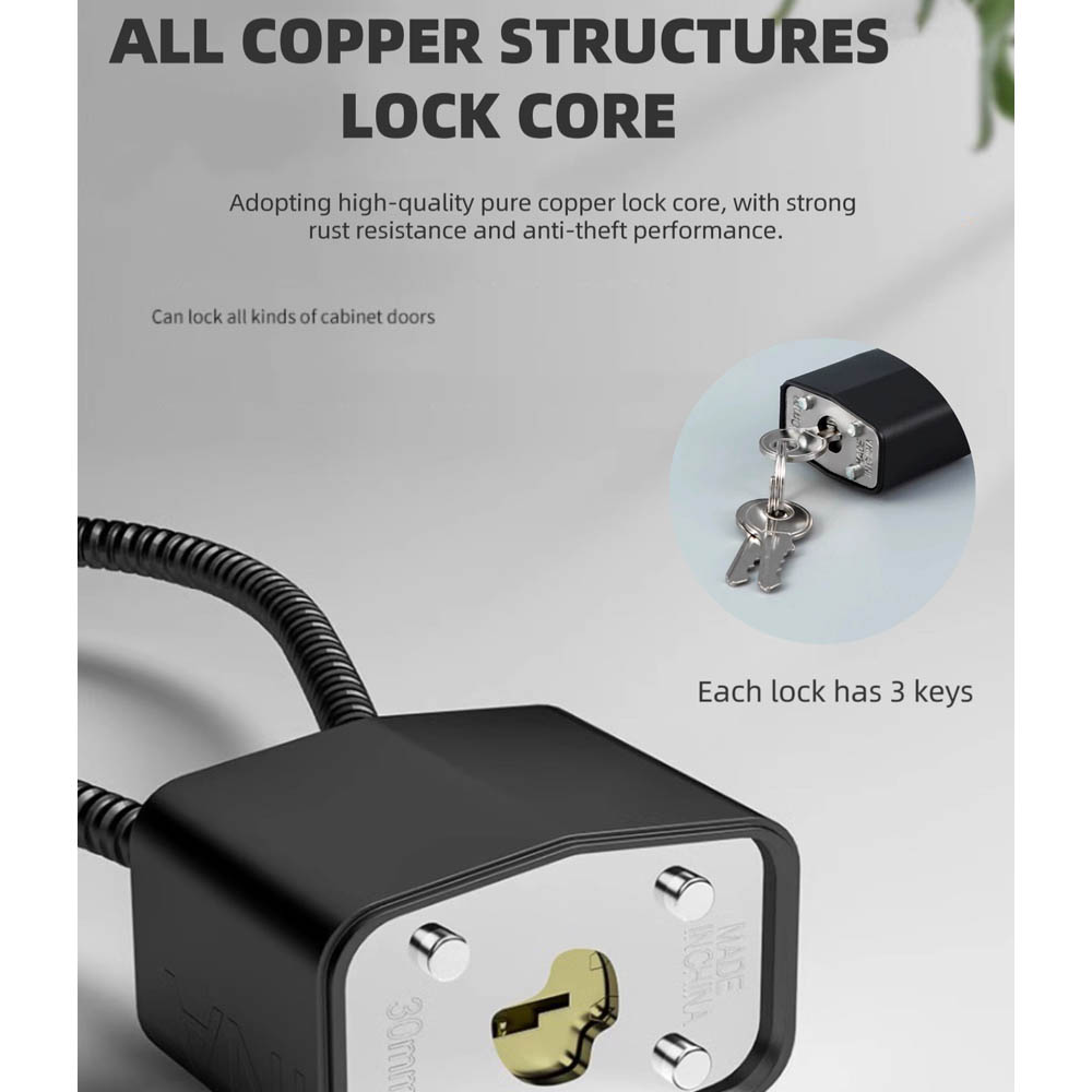 1pc Soft Steel Cable Anti-Thef - огляд і ціна Cable Lock Flexible