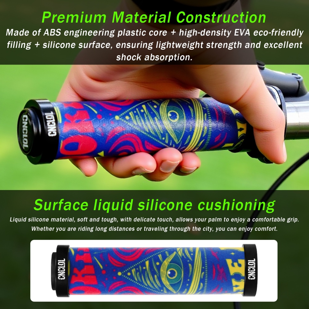 CNCLOL 3D Anti-Slip Silicone B - огляд і ціна Commuter Bike Lock