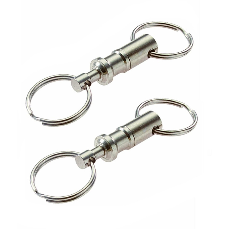 New·1PC Dual Key Ring Snap Loc - огляд і ціна Chain Lock Combination