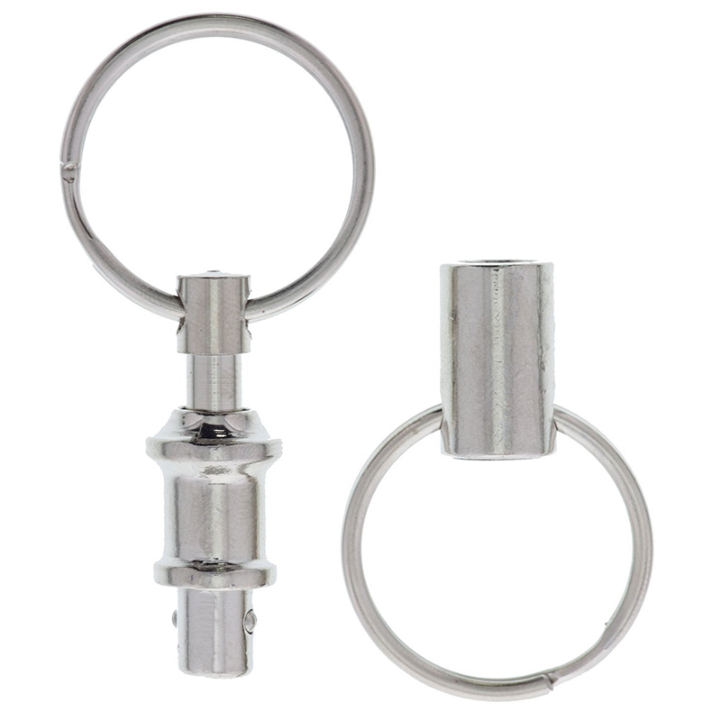 New·1PC Dual Key Ring Snap Loc - огляд і ціна Chain Lock Combination