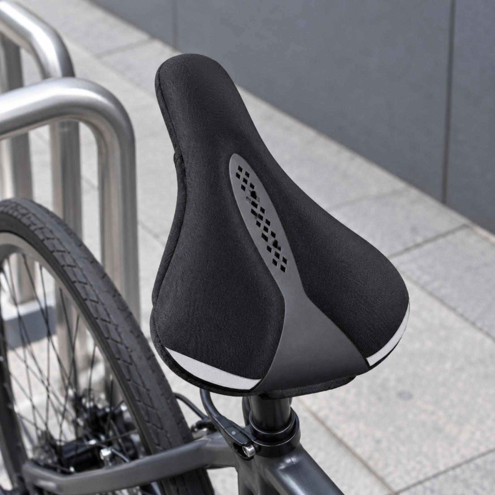 Supportive Bicycle Saddle Pad  - огляд і ціна Cycling Commute In Rain