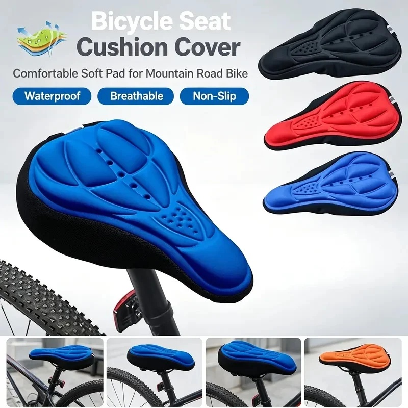 1/2/3/4Pcs Bicycle Saddle 3D S - огляд і ціна Commuting By Bike