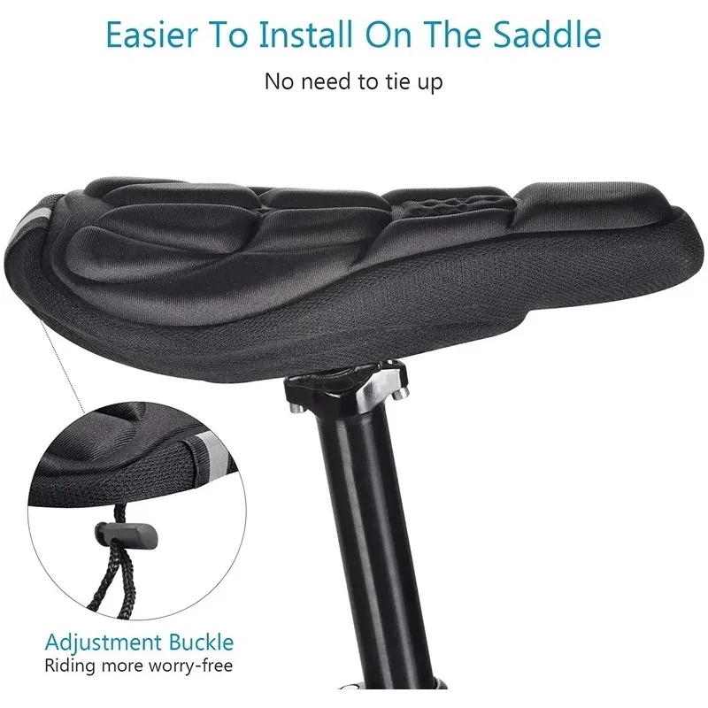 1/2/3/4Pcs Bicycle Saddle 3D S - огляд і ціна Commuting By Bike